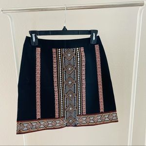 Embroidered skirt